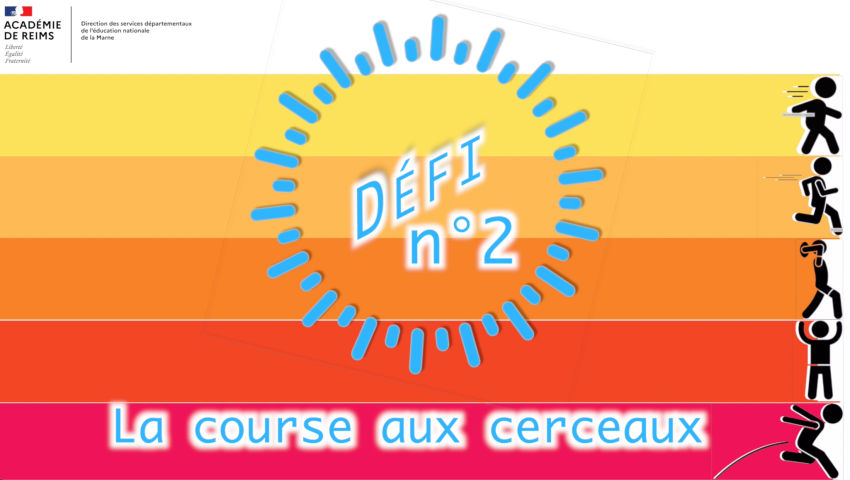 Défi 2 La course aux cerceaux HD Cycle 2 Éducatif