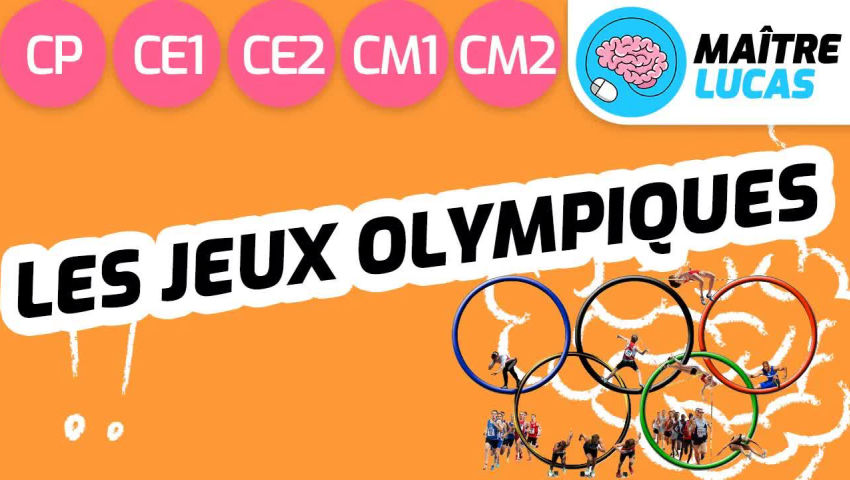 Jeux Olympiques, expliqués aux enfants - JO - CP CE1 CE2 CM1 CM2 Cycle 2  Cycle 3 Muscle ton cerveau - Maternelle Éducatif
